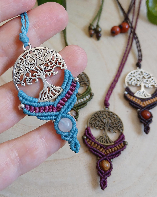 Colares Personalizáveis Árvore da Vida