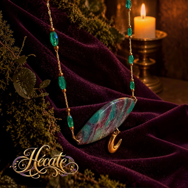 Collier Lune d’Aurore