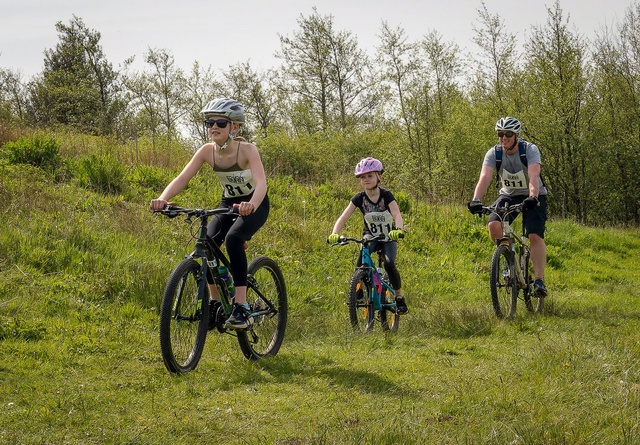 Mini Burn - Family Team Entry (1 adult, 2 children)