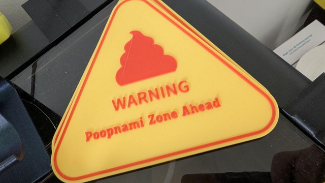 Poopnami Warning