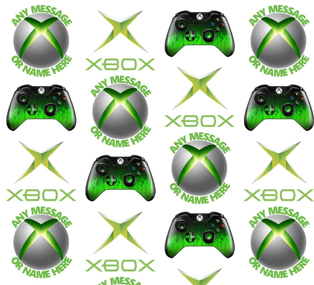 Xbox Personalised Gift Wrap Wrapping Paper