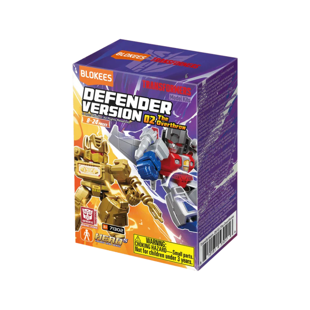 Figura Sorpresa - Transformers Defender Version 02 The Overthrow - Model Kit - BLOKEES