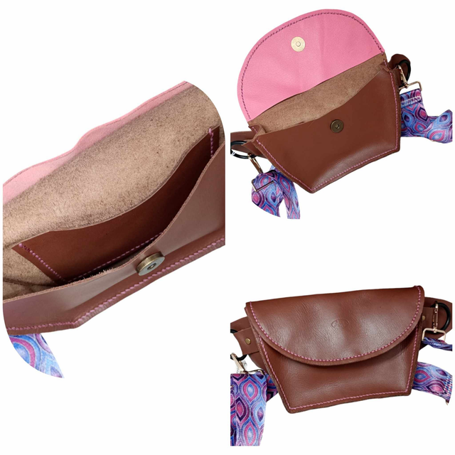 Sac banane - petit modèle marron