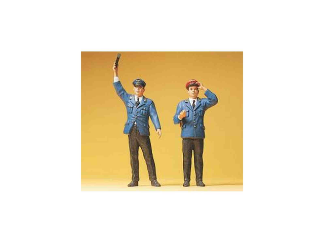 contrôleur et chauffeur preiser 45000 G 1/22,5