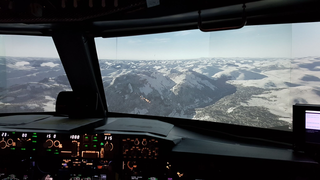 Gefährliche Anflüge Boeing 737-800 (2 Std.)