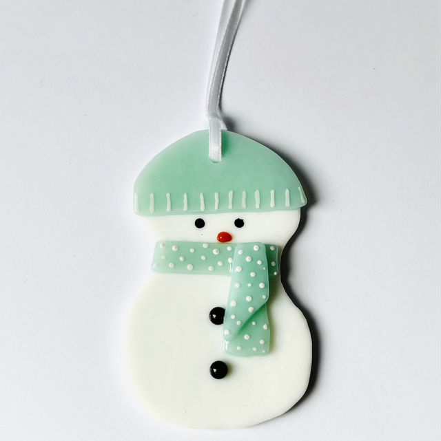 Snowman with Hat &amp; Scarf Decoration (Various)