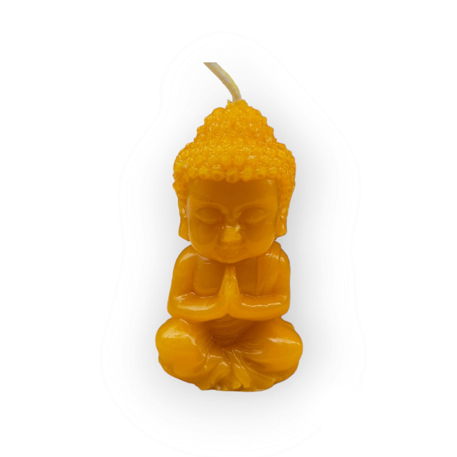 Bienenwachskerze Buddah