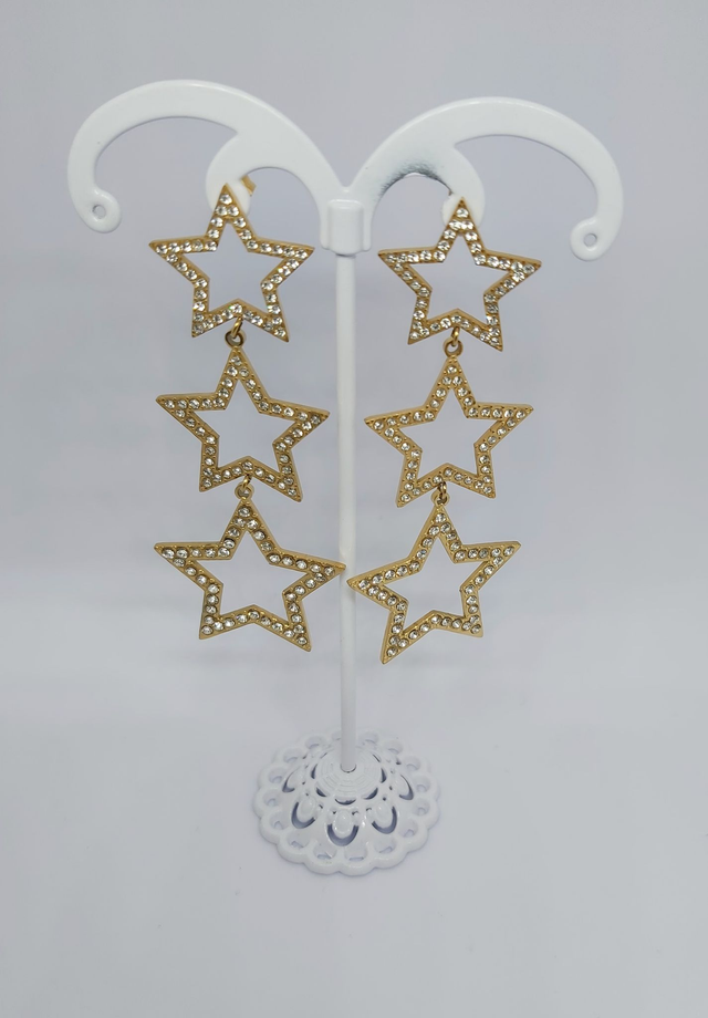 Boucle d'oreille étoile 