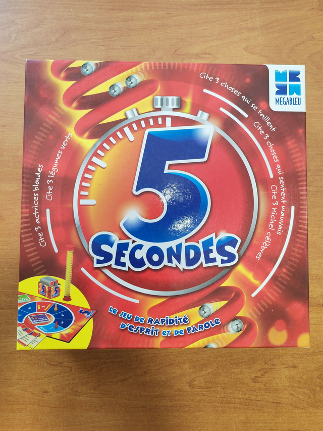 Jeu : 5 secondes
