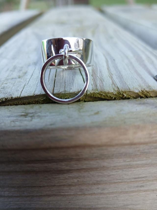 Bague pampille anneau