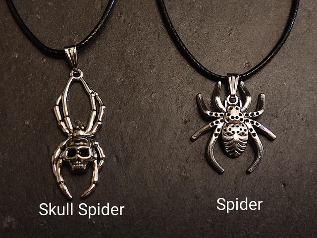 Spider Halloween Necklace