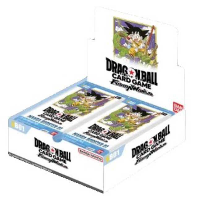 Dragon Ball Super Card Game - FUSION WORLD Manga Booster Pack 01 Display SB01 (24 Packs) - EN
