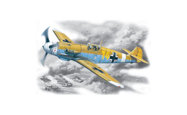 Bf-109F ICM 48105 1/48