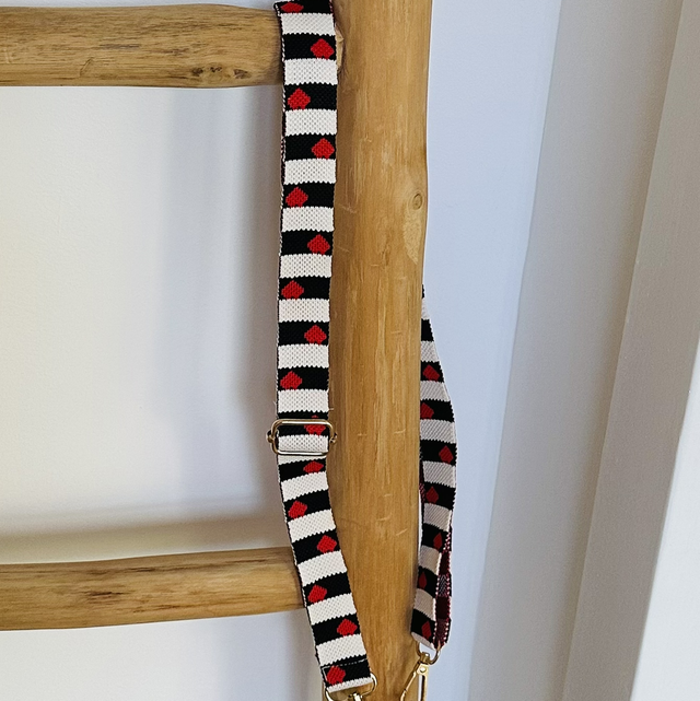 Telefoonkoort rood hartje