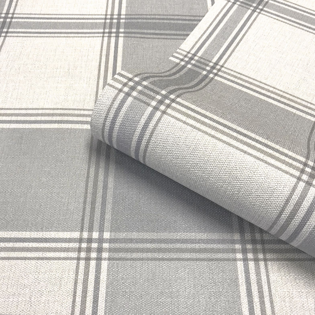 Giorgio Check Soft Silver/Cream - Belgravia - 8105