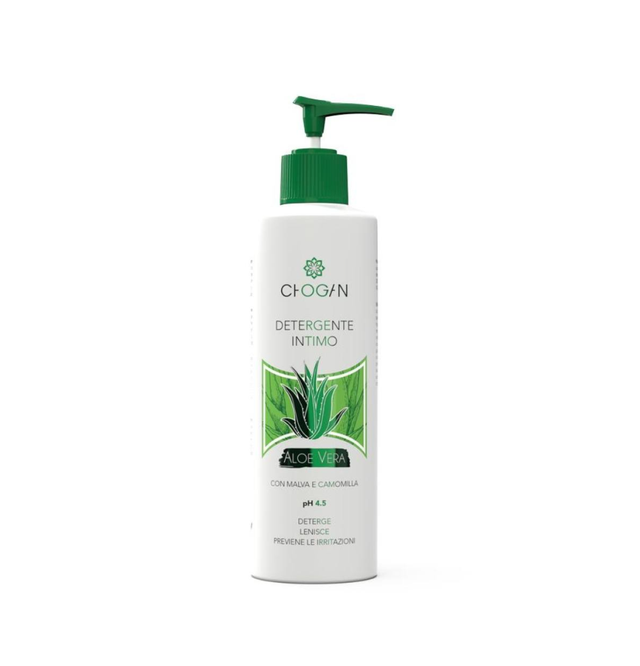 🚿 Nettoyant intime Aloe vera bio avec Mauve et Camomille - 260 ml