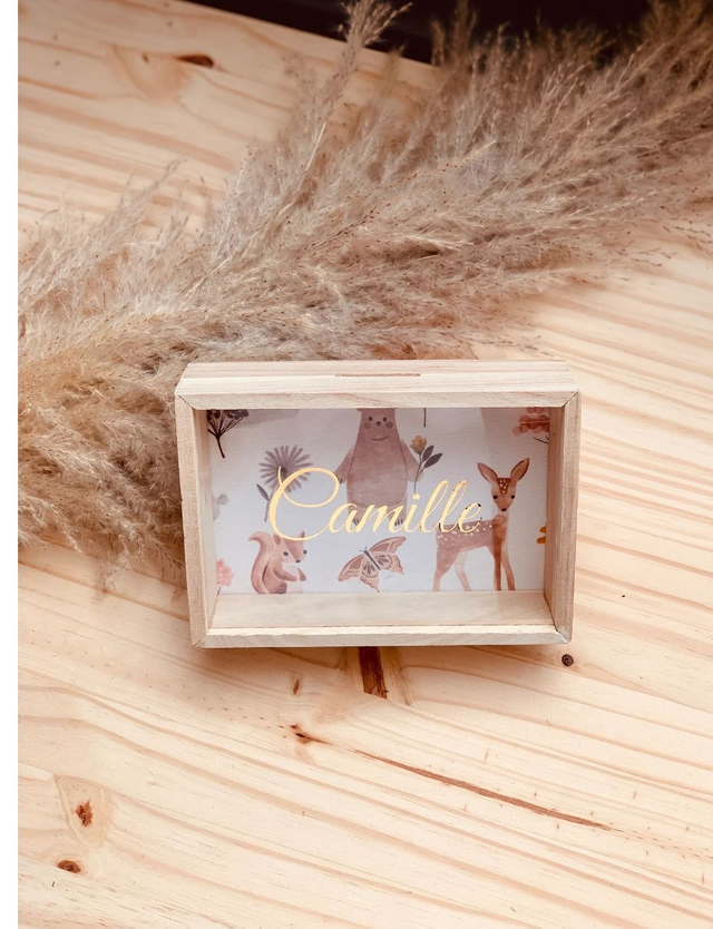 Tirelire personnalisé