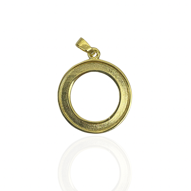 Moldura Eclipse Aro Vazada  Ouro 