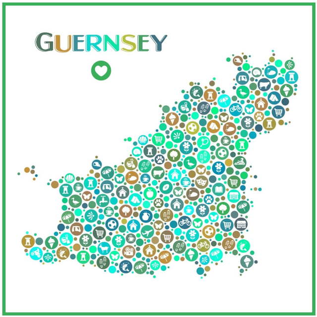 101 CARD - GUERNSEY ICONS CARD
