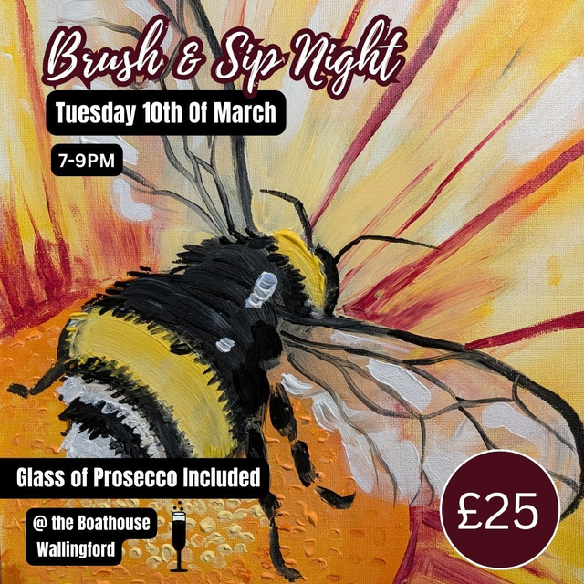 Brush &amp; Sip Night @ The Boathouse - March 10th 