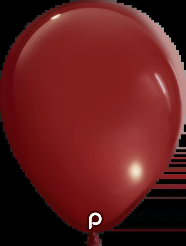 11" PRIMA BURGUNDY LATEX