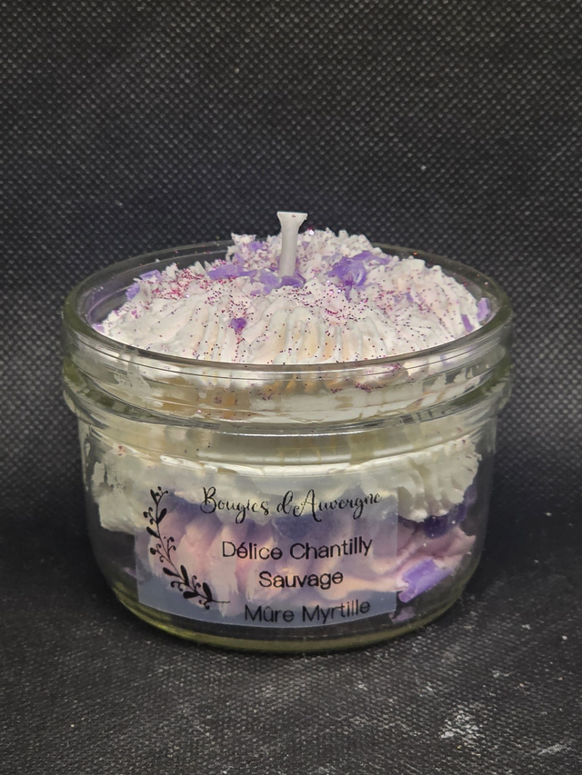 Délice chantilly sauvage Parfum mûre myrtille