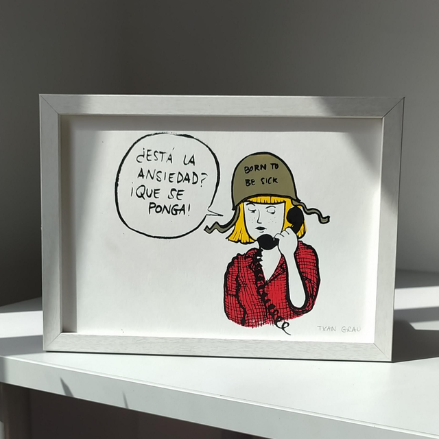 SERIGRAFIA TXAN GRAU