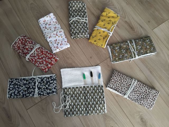 Etui de voyage pour brosses à dents