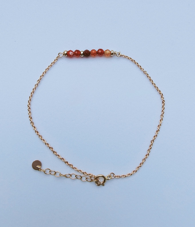 Bracelet Lyre de Cornaline