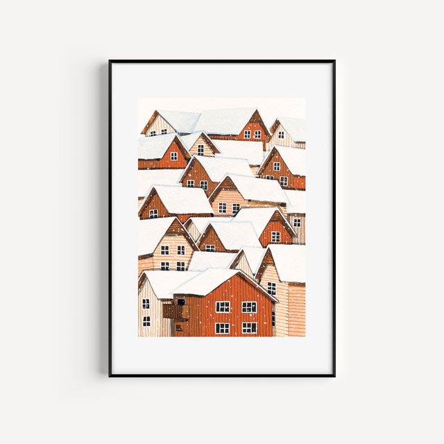 Streha (Giclée print)
