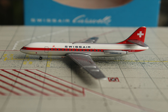 Swissair Caravelle (HB-ICY), 1:400, Aeroclassics