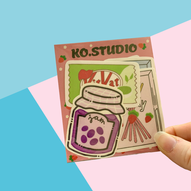 ASIAN SNACKS sticker pack