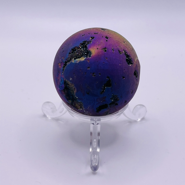 Titanium Druzy Sphere
