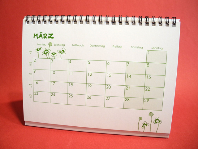 „No-nonsense Kalender“ - desk calendar 2026 -