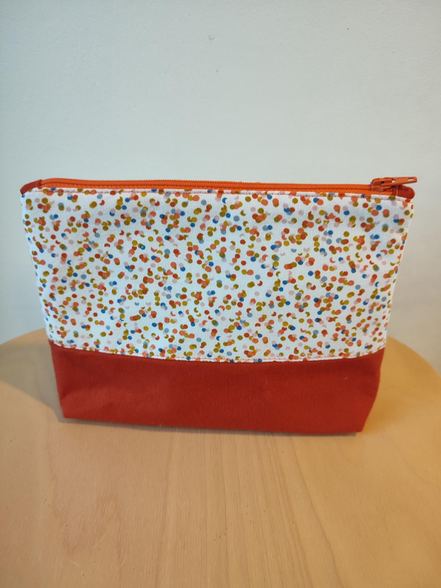 Trousse Acacia (terracotta mouchetée)