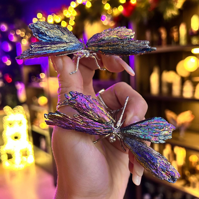 Aura Kyanite Dragonfly