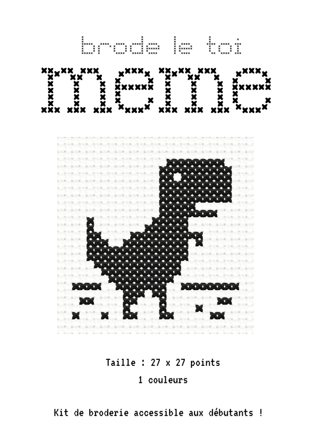 Kit Brode le toi meme - dino