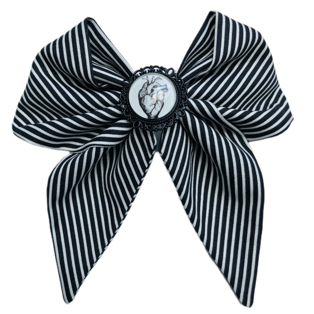 Barrette à cheveux - Coeur Victorien Poe