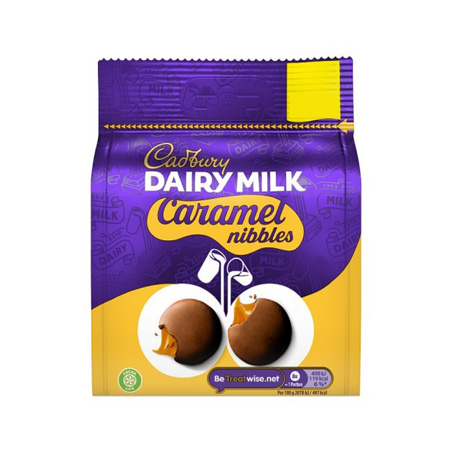 Cadbury Caramel Nibbles