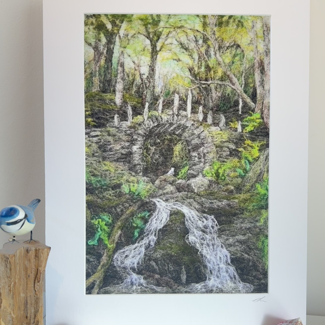 Large Giclee Print of Fairy Bridge