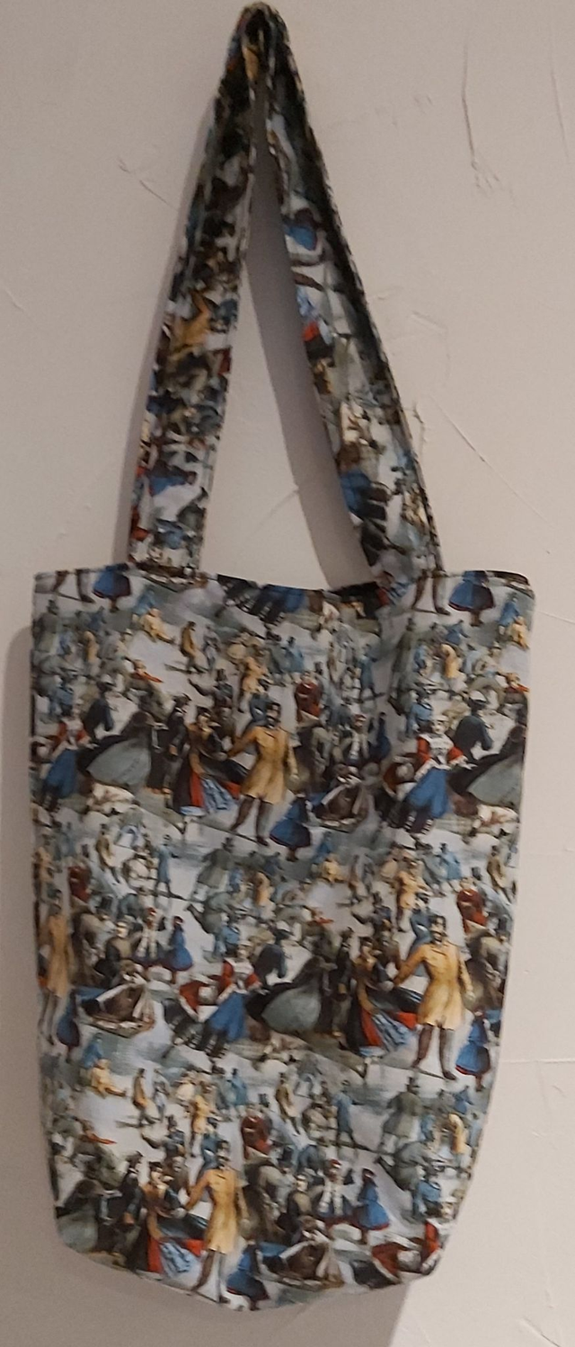 Tote bag - Patinage en Russie