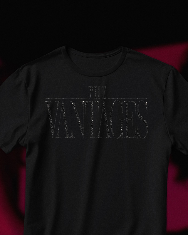 SHIRT:03 BLACK SPARKLE