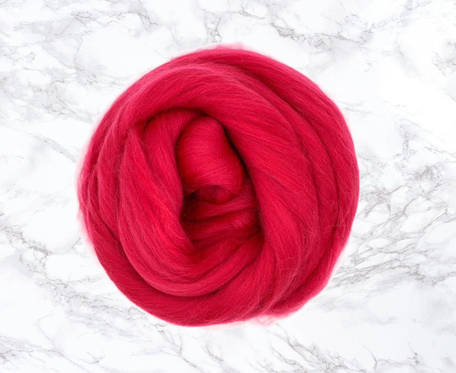 Crimson 23 mic merino top  