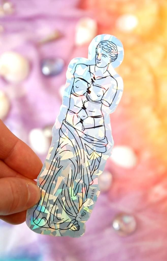 Sticker Vénus en Filet