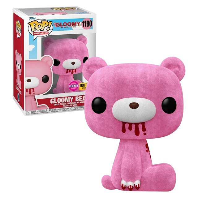 Gloomy: Gloomy Bear Flocked Exclusive Pop! #1190