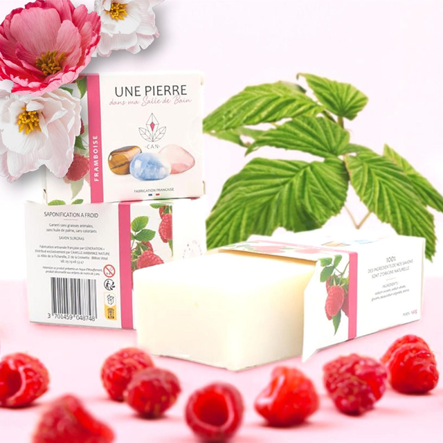 Savon naturel "Framboise"