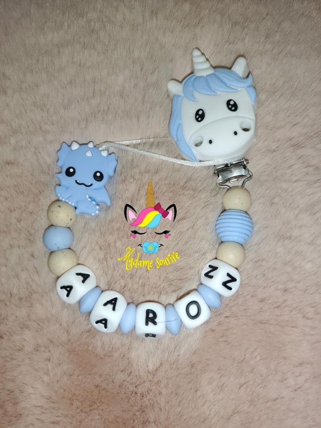 Attache tétine Dragon