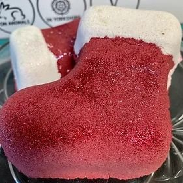 Santa's Boot Bath Bomb