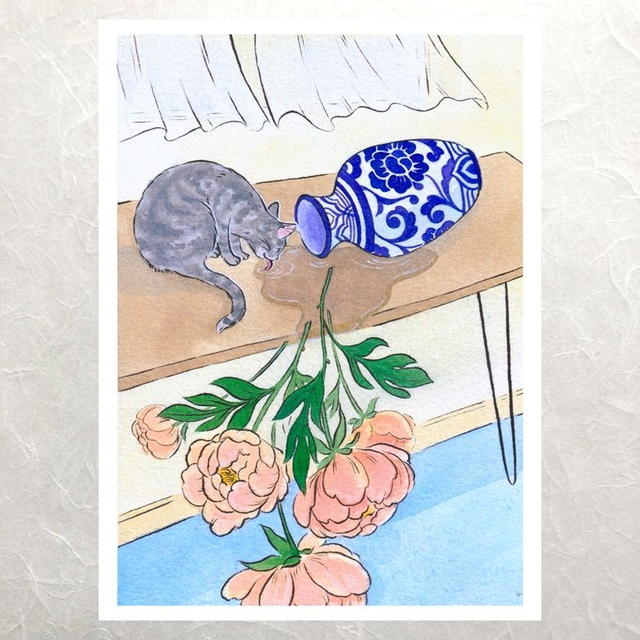 A Drink for the Distinguished Feline