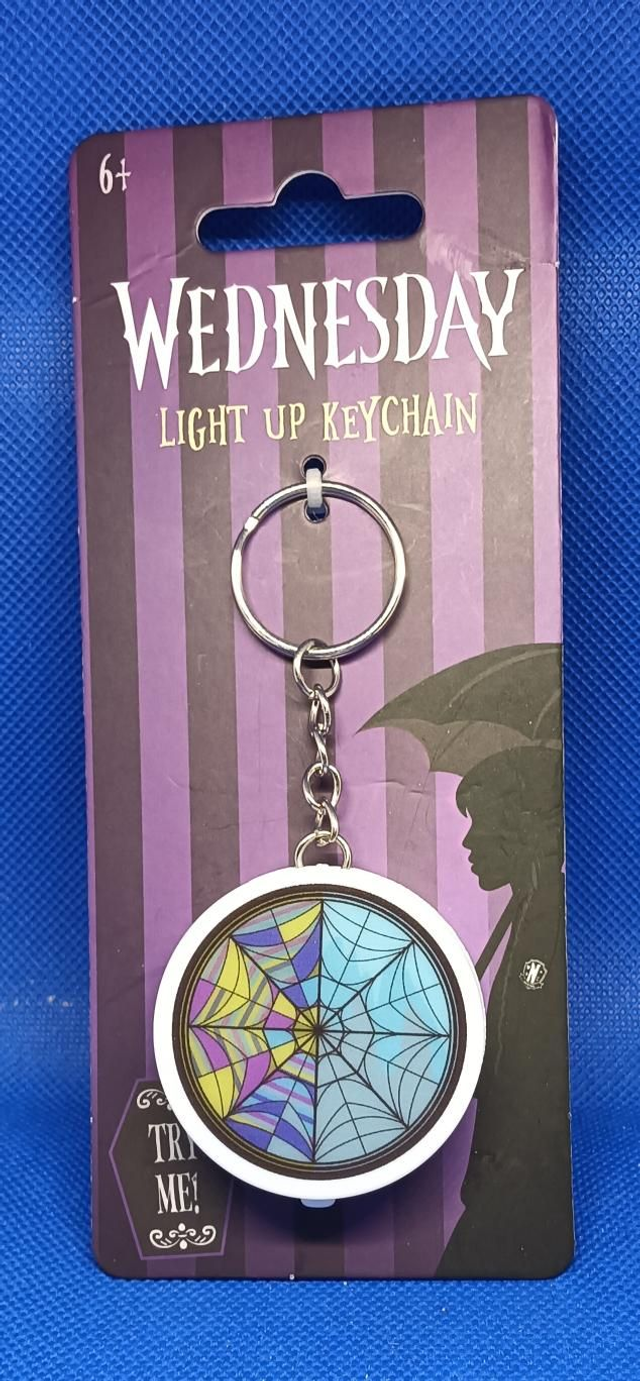 Wednesday Light Up Keyring 